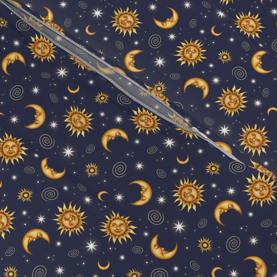 Vintage Celestial Pattern Micro