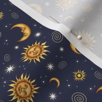 Vintage Celestial Pattern Micro