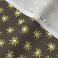 Flannel flower ditsy pattern