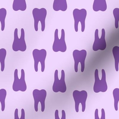 Purple Teeth - cute dental 