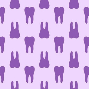 Purple Teeth - cute dental 