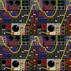 Modular Synth with Cables