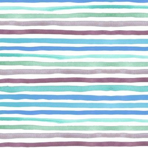 Stripes 1 (12") - blue