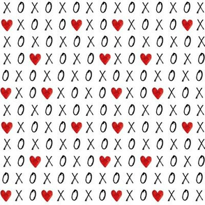 Mini XOXO with Hearts