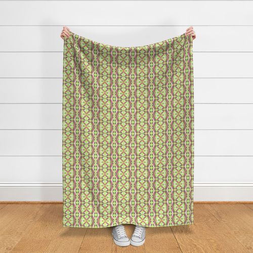 interlaced stripes lime watermelon  table runner tablecloth napkin placemat dining pillow duvet cover throw blanket curtain drape upholstery cushion duvet cover wallpaper fabric living decor clothing shirt 