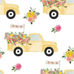 6" Floral Truck