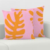 Funky Leaf ! (orange & blush)