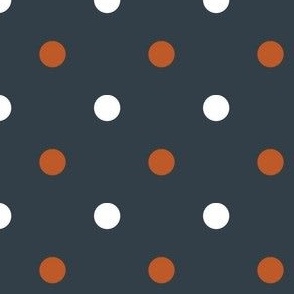 Burnt Orange and Grey Polka Dot-02