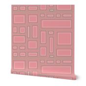Pink Square Grid