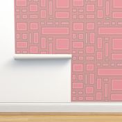 Pink Square Grid