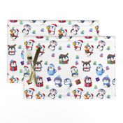 Cute Christmas Penguin Pattern