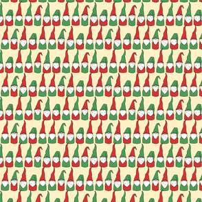 Christmas Gnomes in Red and Green