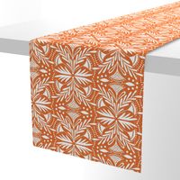 Lenox - Damask Orange Medium Scale