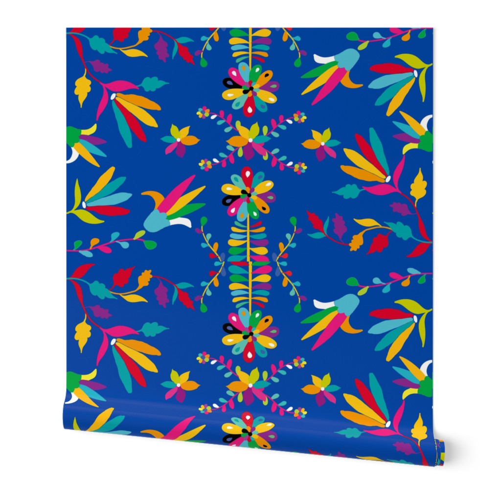 Let's Party.  Otomi Blue Mirror