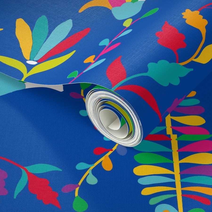 Let's Party.  Otomi Blue Mirror