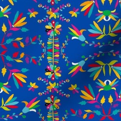 Let's Party.  Otomi Blue Mirror