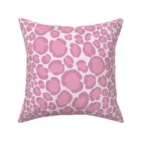 LEOPARD SPOTS pink med