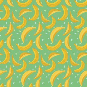 Banana - green - medium