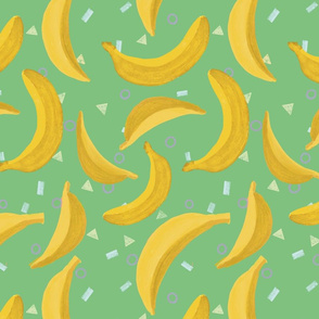 Banana - green - medium