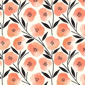 Josephine floral (pink)