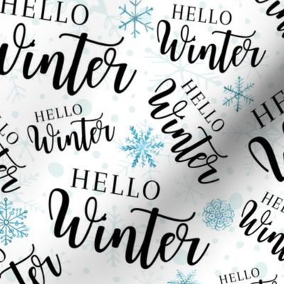 Hello Winter - medium