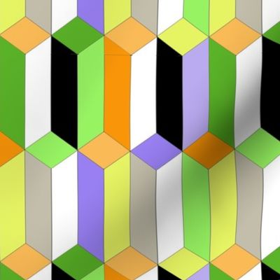 3-D tile geometric