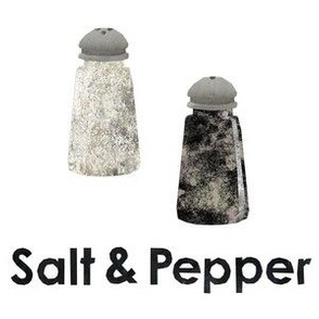salt and pepper shakers  - 6" Panel