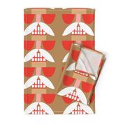 Holiday Face Mask Fabric 9x6inch