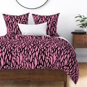 Dino Skin - Pink and Black (Extra Large Scale)