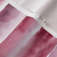 Burgundy watercolor painterly stripes - abstract hand painted textured stripe design for modern home decor_ bedding_ nursery