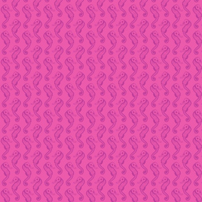 seahorse - pink - small