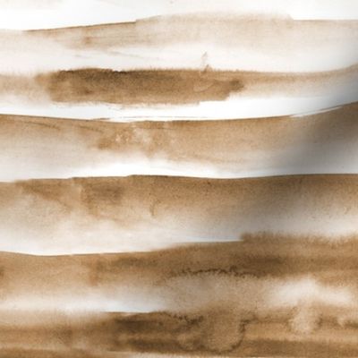 Earthy boho watercolor painterly stripes - abstract hand painted textured stripe design for modern home decor_ bedding_ nursery