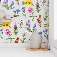 Wildflower collection - large scale