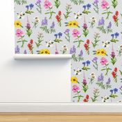 Wildflower collection - large scale