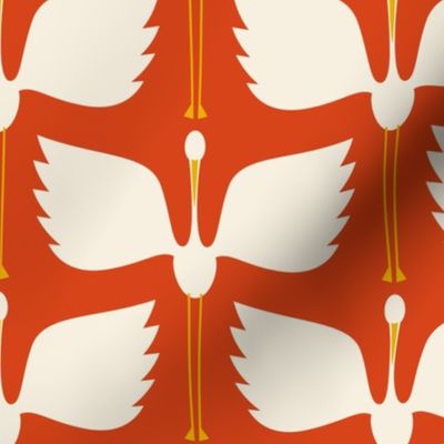 Cranes Take Flight - 6" Wingspan - Festive