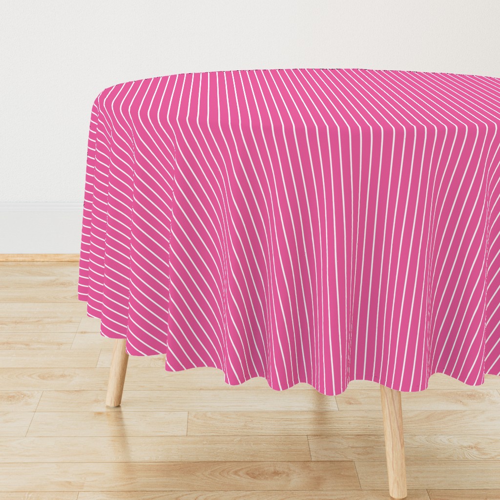 Deep pink with narrow white stripe (small)