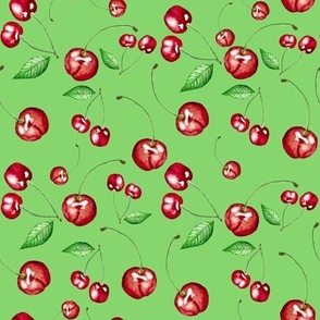 Cherries Green