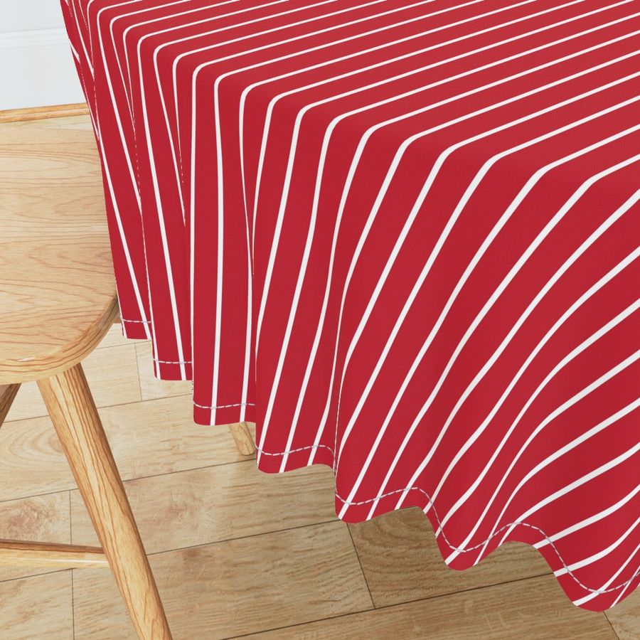 Red with narrow white stripe (small)