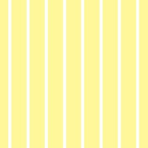 Yellow with narrow white stripe (small)