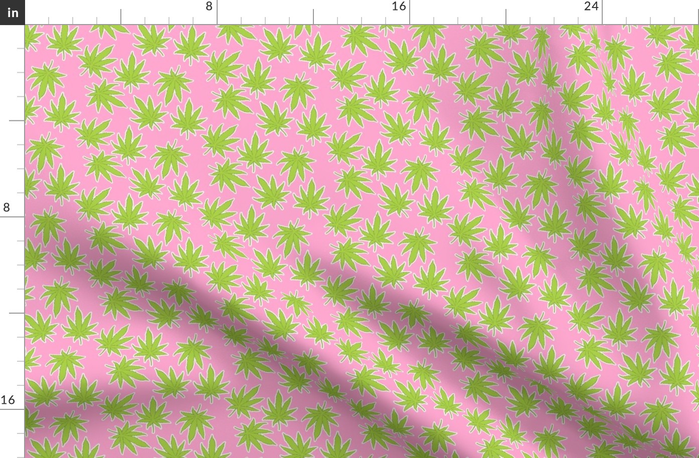 Cannabis on Pink