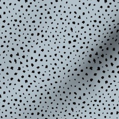 Raw ink mess abstract cheetah spots animal print boho minimalist baby nursery boys stone blue black