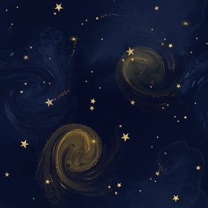Galaxy midnight Van Gogh