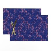 Coral Reef for Whimsical Silhouettes blue on purple