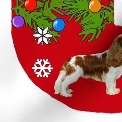 Cavalier King Charles Christmas Stocking