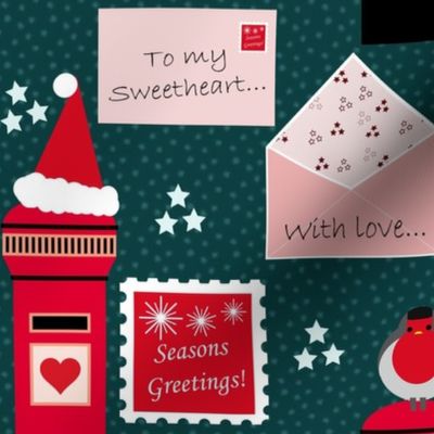 Christmas Snail Mail by Melanie Vincent