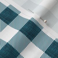 1" 120-16 linen buffalo check