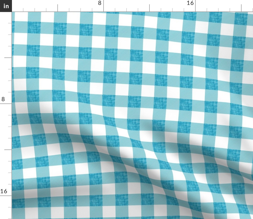 1" bermuda linen buffalo check