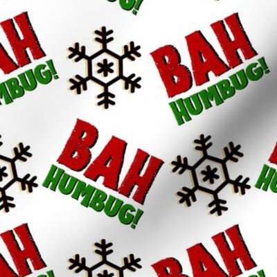 BAH Humbug - medium on white