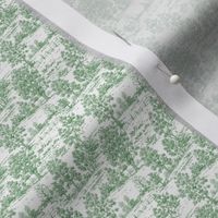 Mini Toile Green Â©2012 by Jane Walker