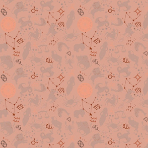 astrology - coral - small